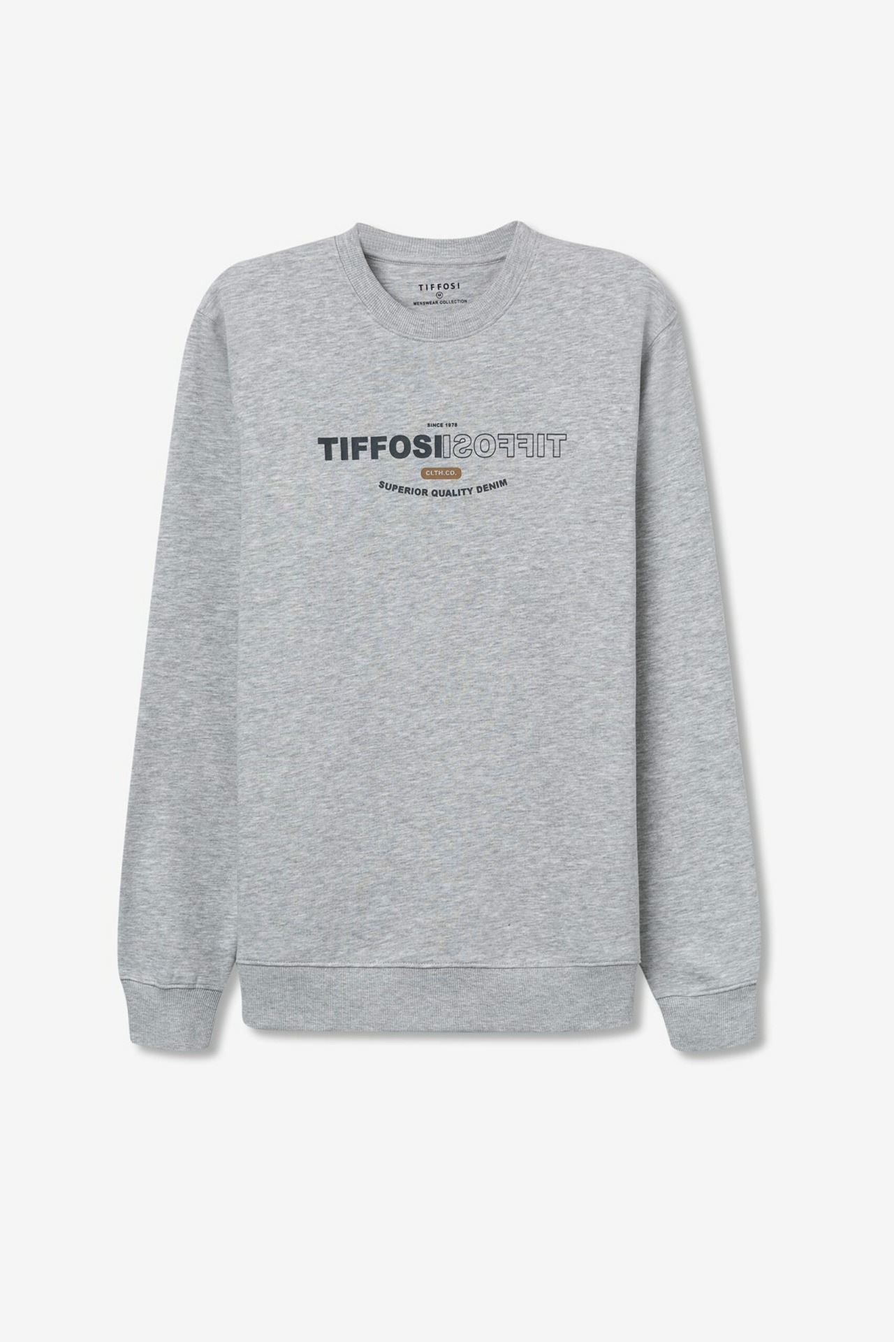 SWEAT TIFFOSI CALVIN GRIS 3